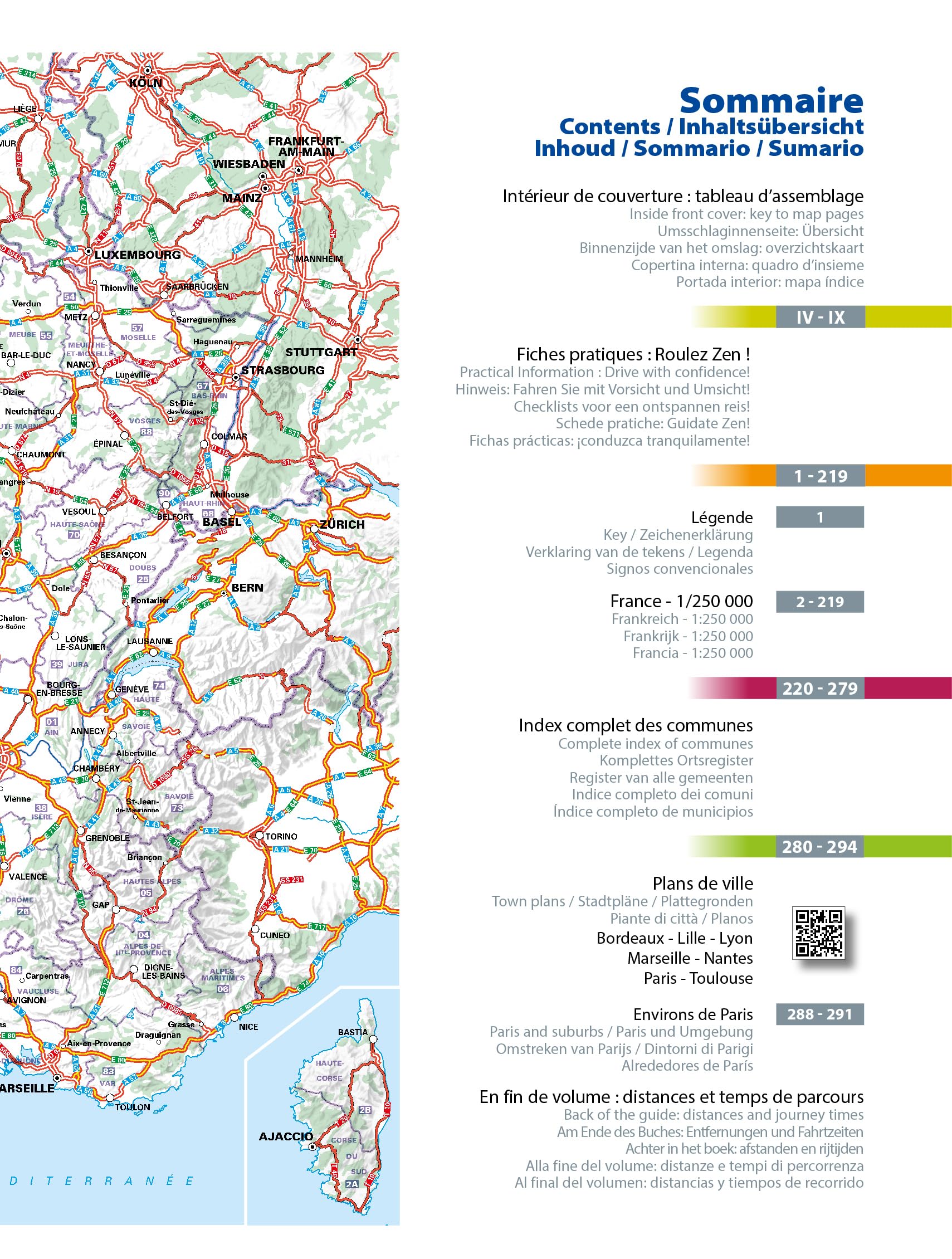 France. Atlas routier et touristique 2026 1:250.000. Ediz. plastificata (Gli atlanti stradali)