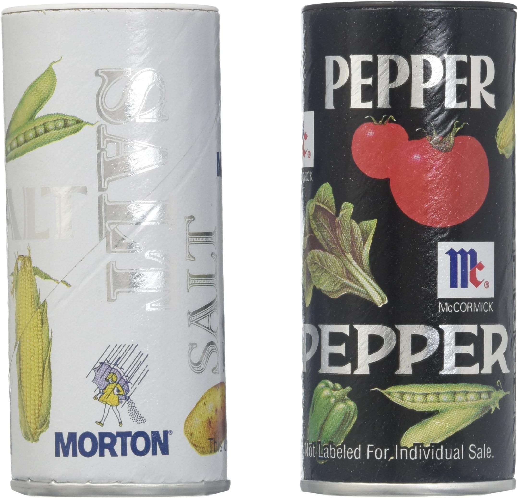 Morton Salt & Pepper Shakers