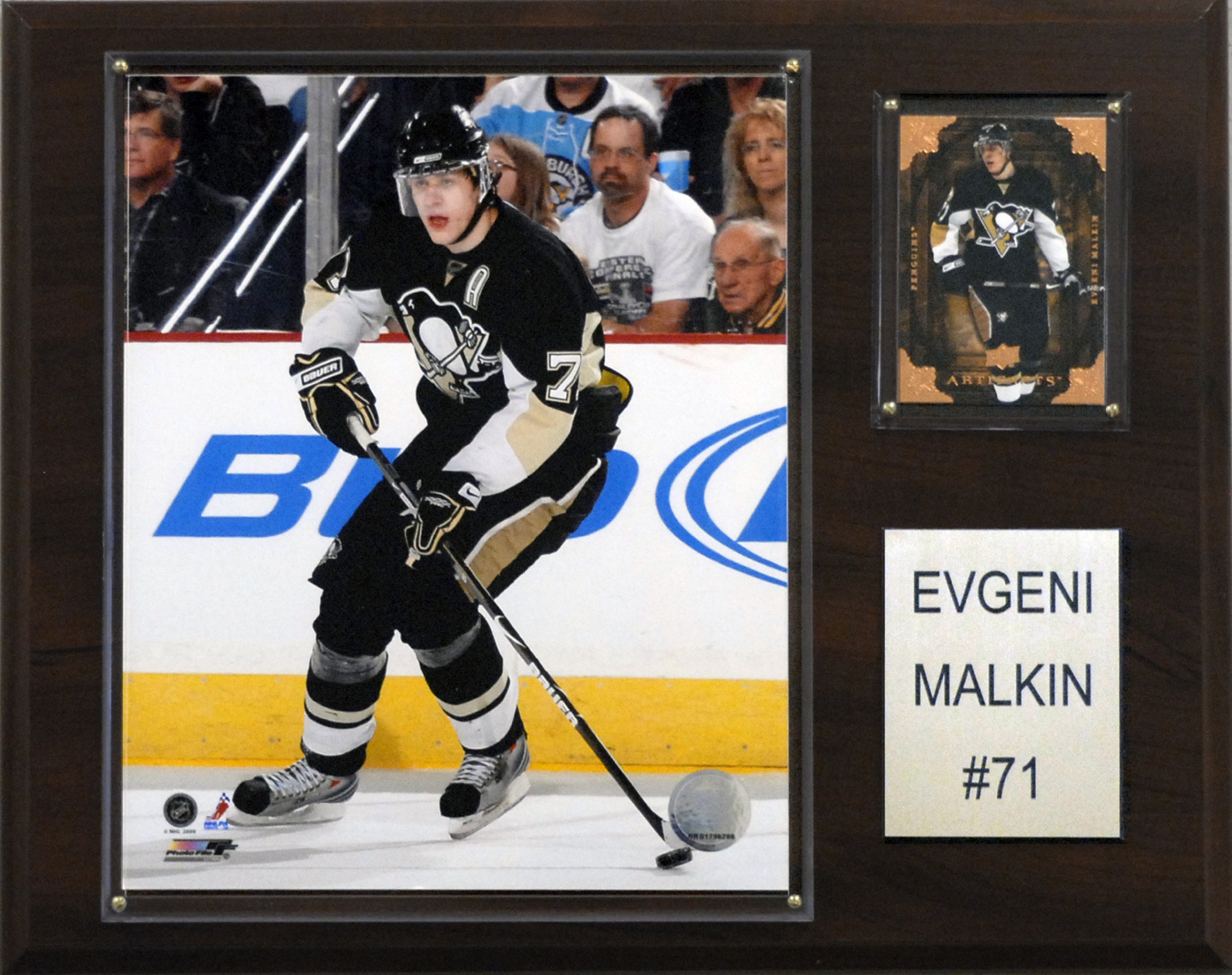 NHL Evgeni Malkin Pittsburgh Penguins Player Plaque