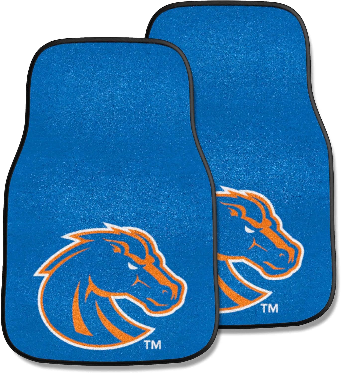 FANMATS NCAA Unisex-Adult Front Carpet Car Mat Set - 2 Pieces
