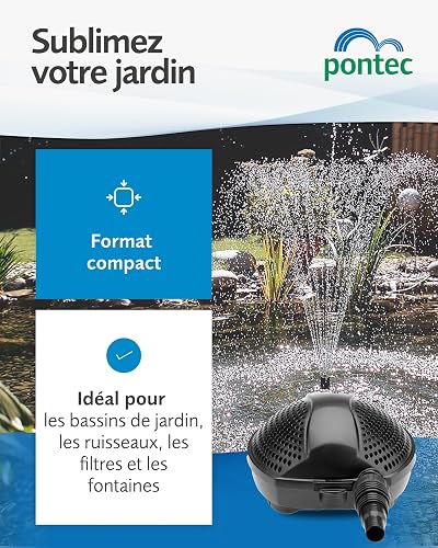 Pontec - PondoMax Eco 2500, Filtro con pompa per laghetti da giardino - 4