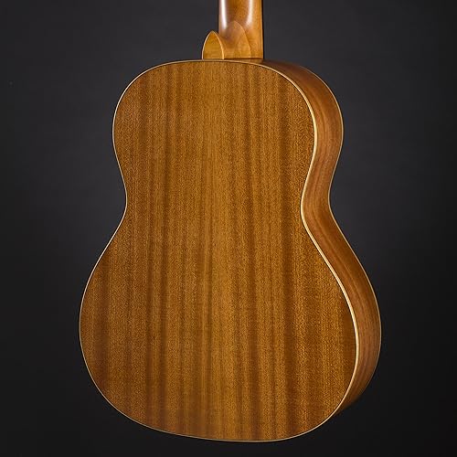 Miniatura 24 de Serie Familiar Guitarra Clásica de Nylon Tamaño 1/4 con Bolsa Tapa de cedro - Natural - Satén