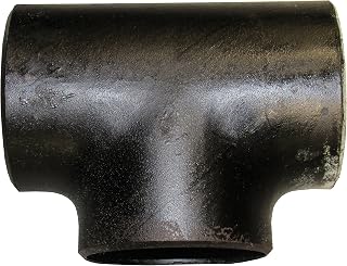 Carbon Steel Sch 40 6 Inch Straight Tee, Butt Weld Pipe Fitting, Durable Welded Connection for Fluid Systems, Industrial Quality