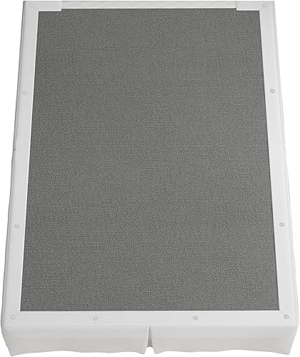 Miniatura 9 de Bed Maker's Never Lift Your Mattress - Falda de cama clásica de 14 pulgadas de longitud, caída plisada y estilo