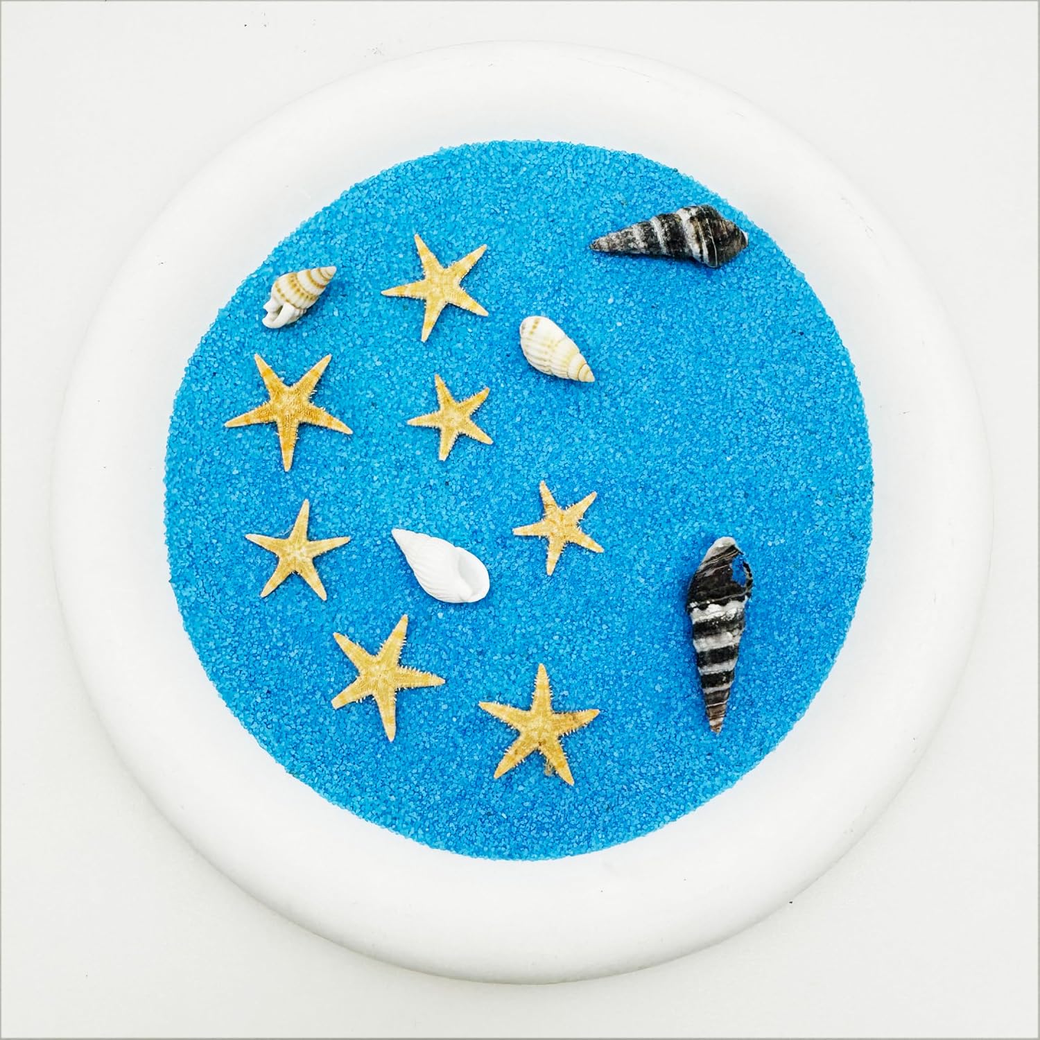 JJGQAZ 1 Box 100PCS Small Tiny Medium Starfish for Crafts Natural Star Starfish for Wedding Beach Theme Party, Home Decorations DIY Jewelry Crafts (0.5-1.5cm/0.2"-0.6")