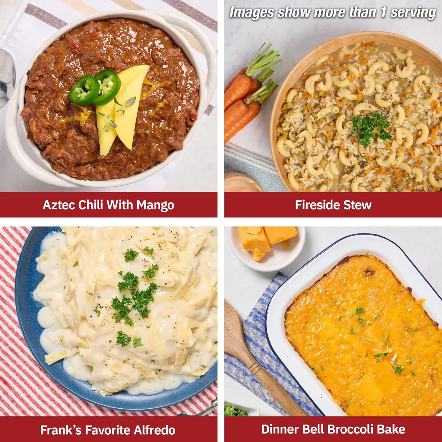 4Patriots 6-Month Survival Food Kit - Emergency Food, Freeze Dried Food, Designed To Last 25 Years, 1,376 Servings Of Breakfast, Lunch, Dinner, 270,880 Calories, Disaster-Resistant Packaging : Tools & Home Improvement