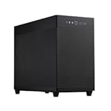 ASUS Prime AP201 33-liter Micro ATX Black PC case with tool-free side panels and a quasi-filter mesh&comma; with support for 360 mm coolers&comma; graphics cards up to 338 mm long&comma; and standard ATX PSUs
