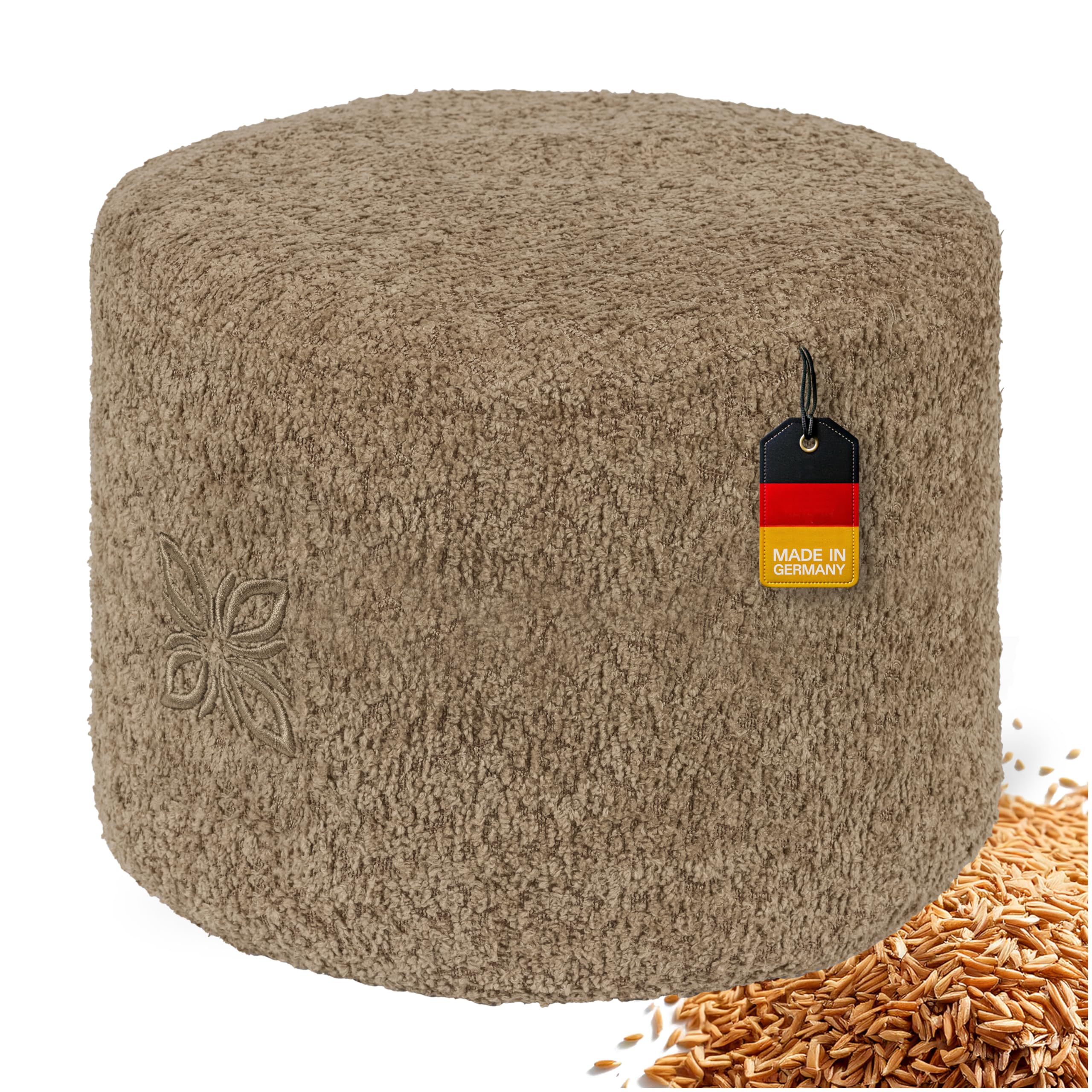 OMNANA® CUSHY™ Meditatiekussen rond - zitkussen 10cm/15cm/20cm hoog OMNANA® CUSHY™ Meditatiekussen rond - zitkussen 10cm/15cm/20cm hoog