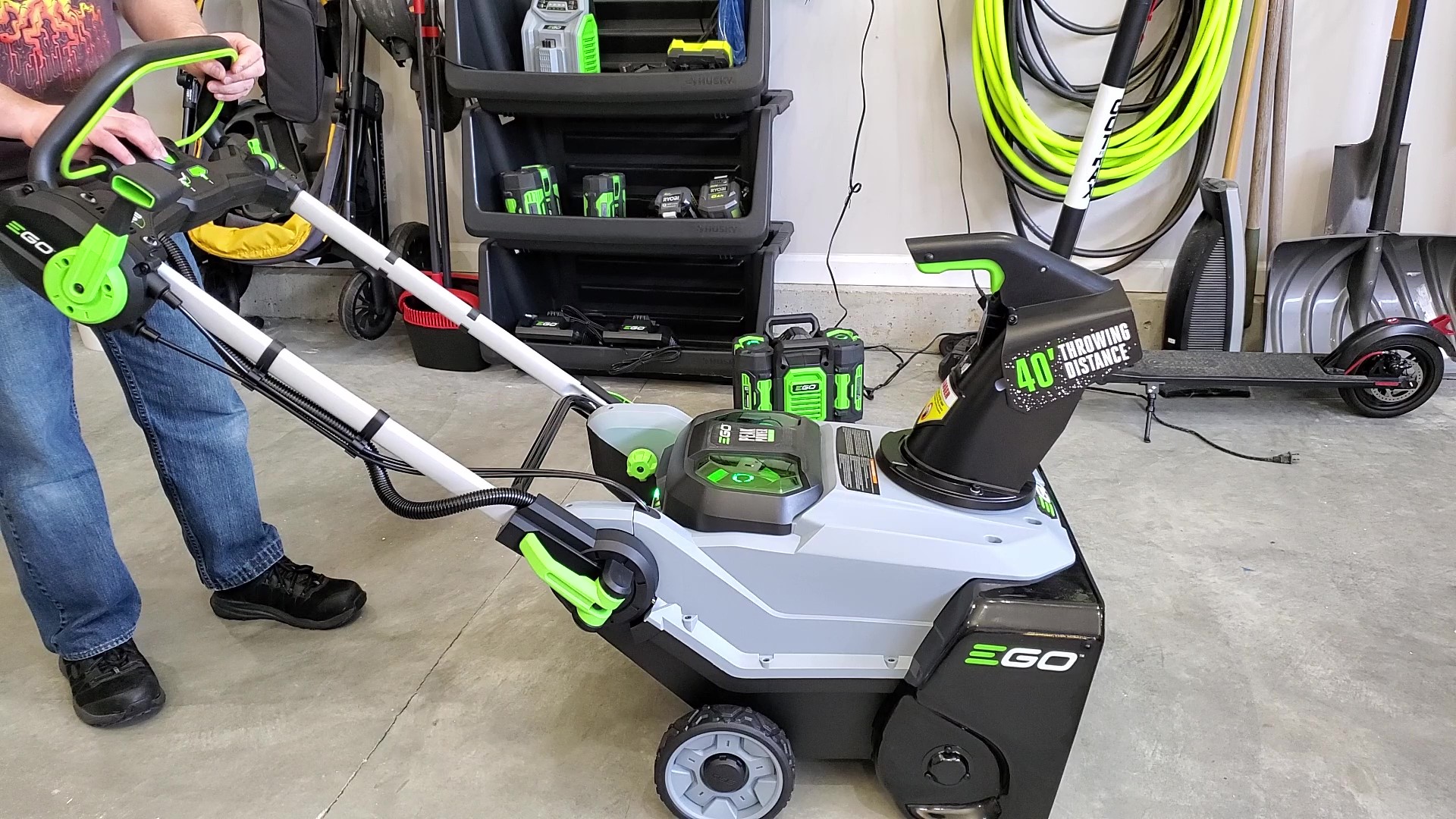 Watch EGO SNT2110 56V Cordless 21