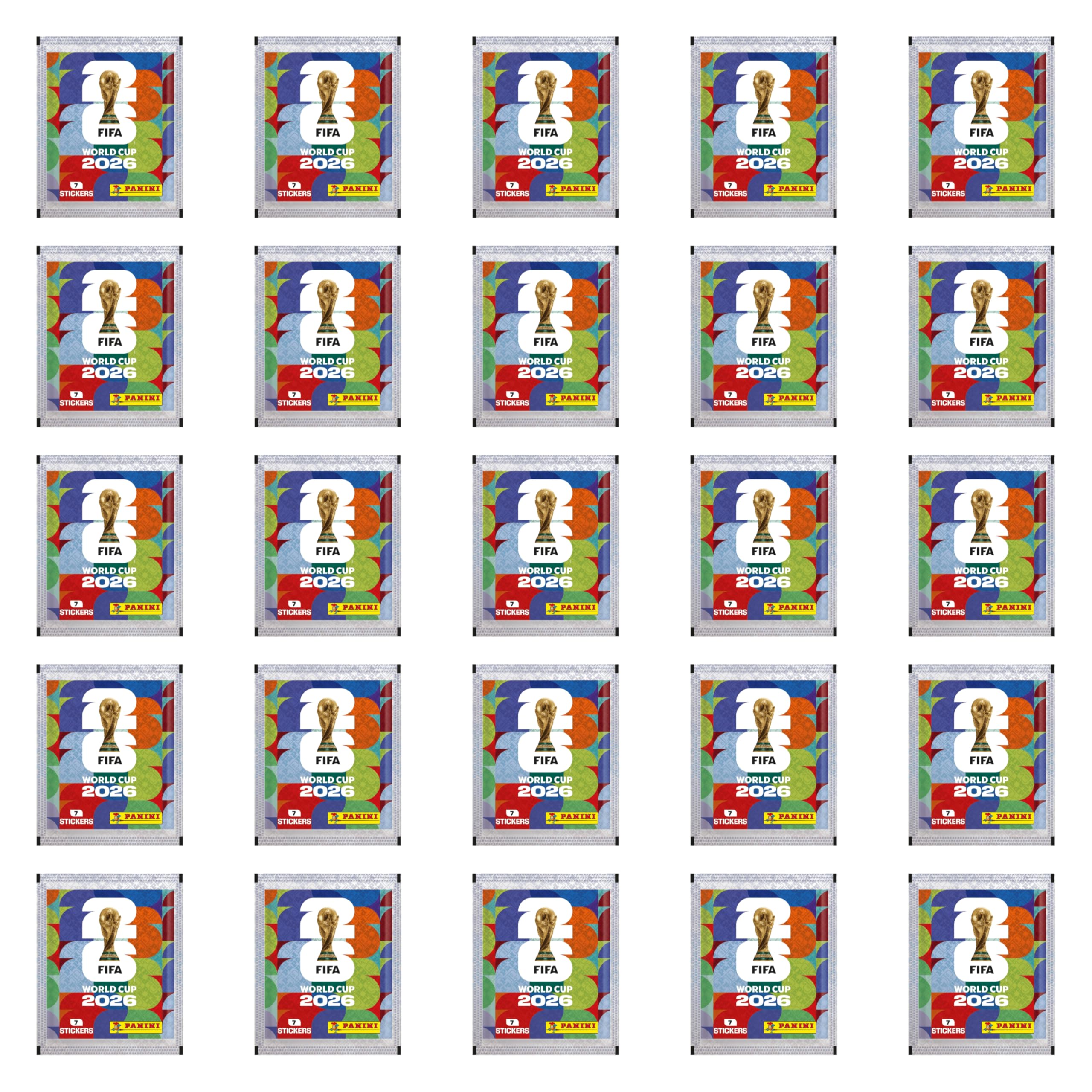 Amazon.com: Panini FIFA World Cup 2026 Sticker 50-Packets Booster