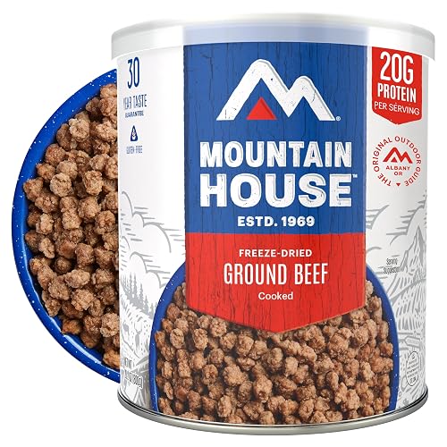 Mountain House Ground Beef #10 Can (22 Servings)
