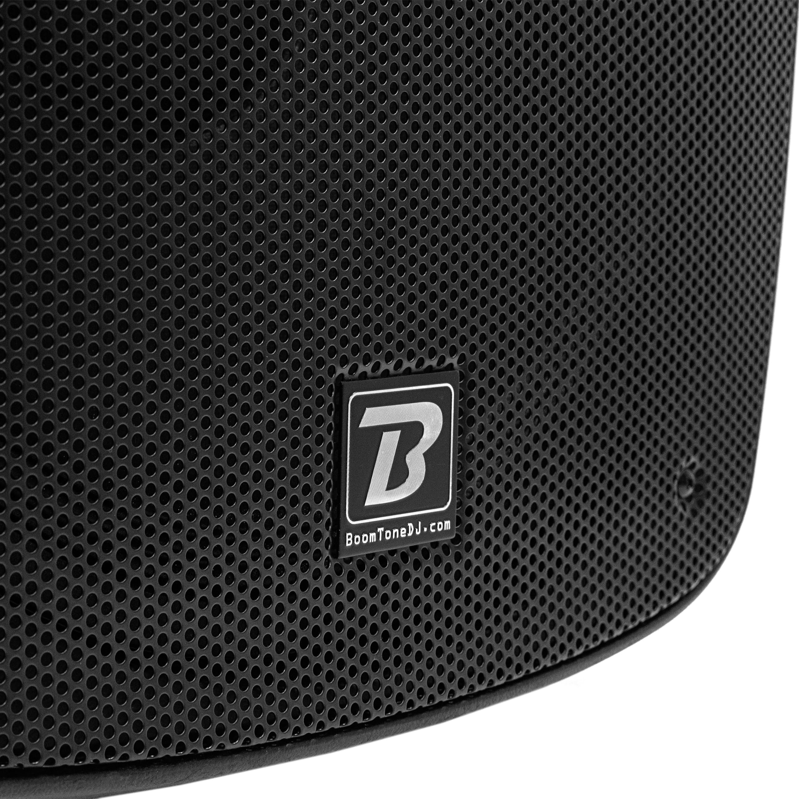 15" czarny 2-drożny aktywny głośnik - Moc 450 W - bezprzewodowe połączenie Bluetooth - wejście mikrofonowe/liniowe - wbudowany odtwarzacz USB/SD - TWS - potężny i wszechstronny - idealny dla DJ-ów,
