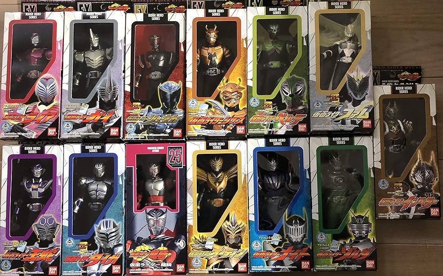 仮面ライダー龍騎一番くじ シザース ライア タイガ ファム インペラー 5体 Amazon | ライダーヒーロー 仮面ライダー龍騎 13ライダー セット