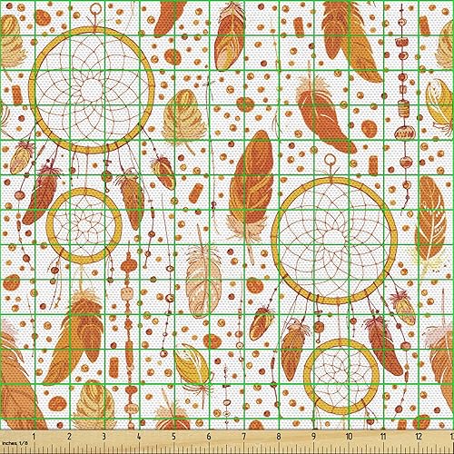 Miniatura 5 de Ambesonne Tela Steampunk de The Yard, diseño abstracto de los engranajes de tonos grises que trabajan en armonía, imagen conceptual, tela de