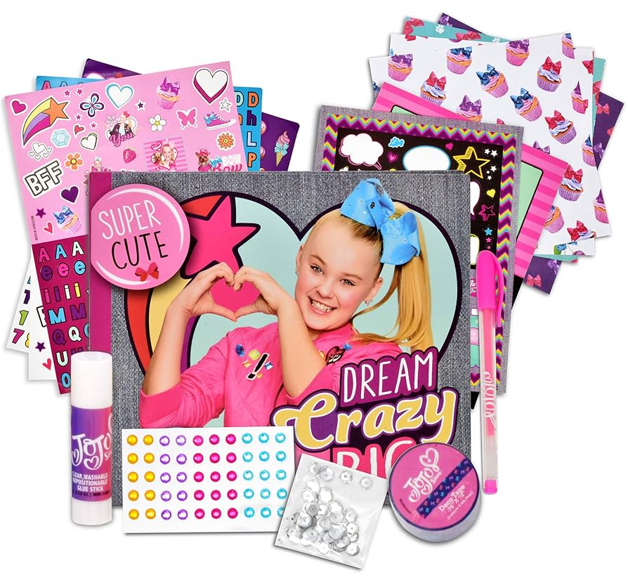 Amazon.com: Jojo Siwa Scrapbook Set in Box : Toys & Games