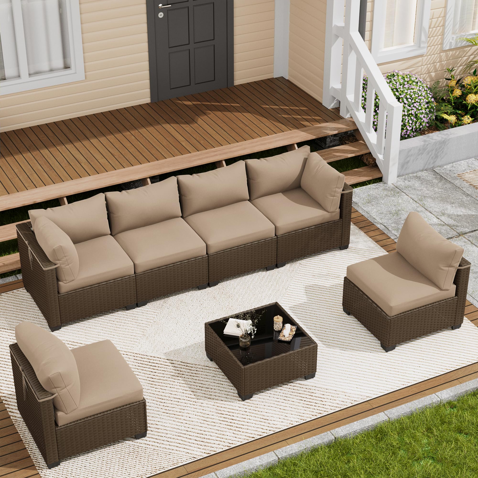 LOUVIXA 7-Piece Set