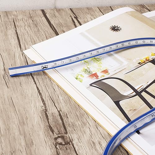 Miniatura 4 de Mr. Pen - Regla curva flexible de 24 pulgadas para dibujar, coser e ingeniería