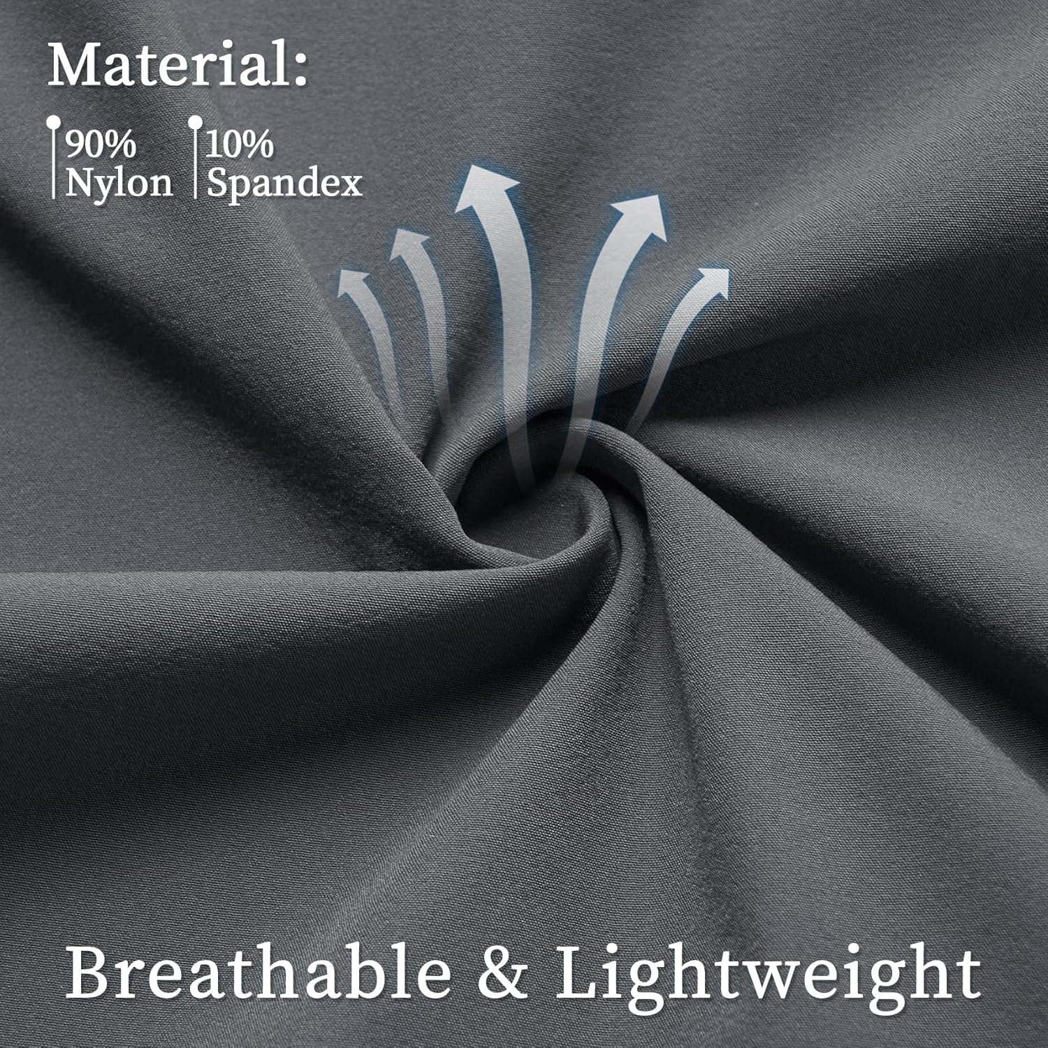 Idtswch 30" 32" 34" 36" 38 Inseam Tall Mens Lightweight Athletic Pants Extra Long Hiking Joggers Track Gym Pants - Image 3