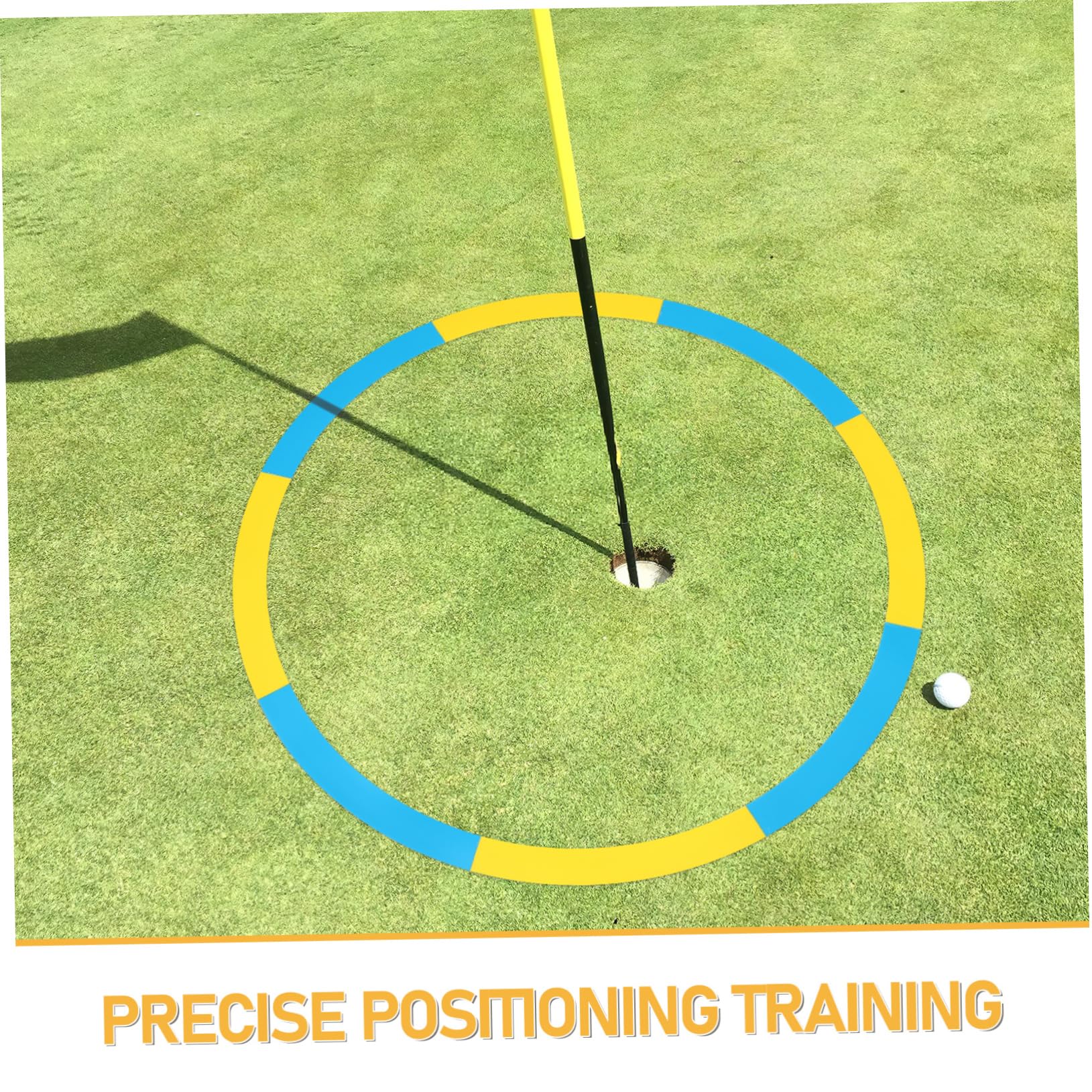 Anello Bersaglio Da Golf in Silicone Ausilio Per Pratica Di Precisione Nel Putting e Chipping Attrezzatura Portatile Per Allenamento Indoor Campo