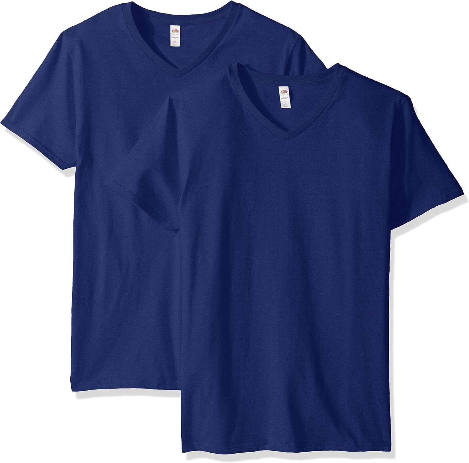 Fruit of The Loom Men's Fruit of The Loom V-Neck T-Shirt (4 Pack)