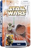 Star Wars Attack of The Clones Figure: Yoda (Clone Wars)