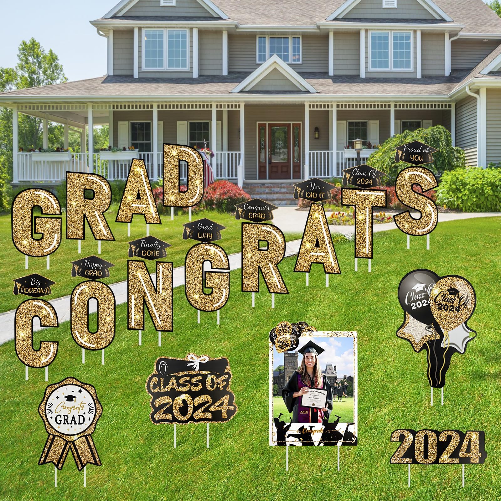 Graduation Decorations 2026 3.5 FT 2025 Graduation Yard Sign - Large ...