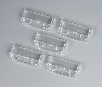Rexel Crystal Tabs for Crystalfile Classic & Extra Suspension Files, Clear, Pack of 50, 78020