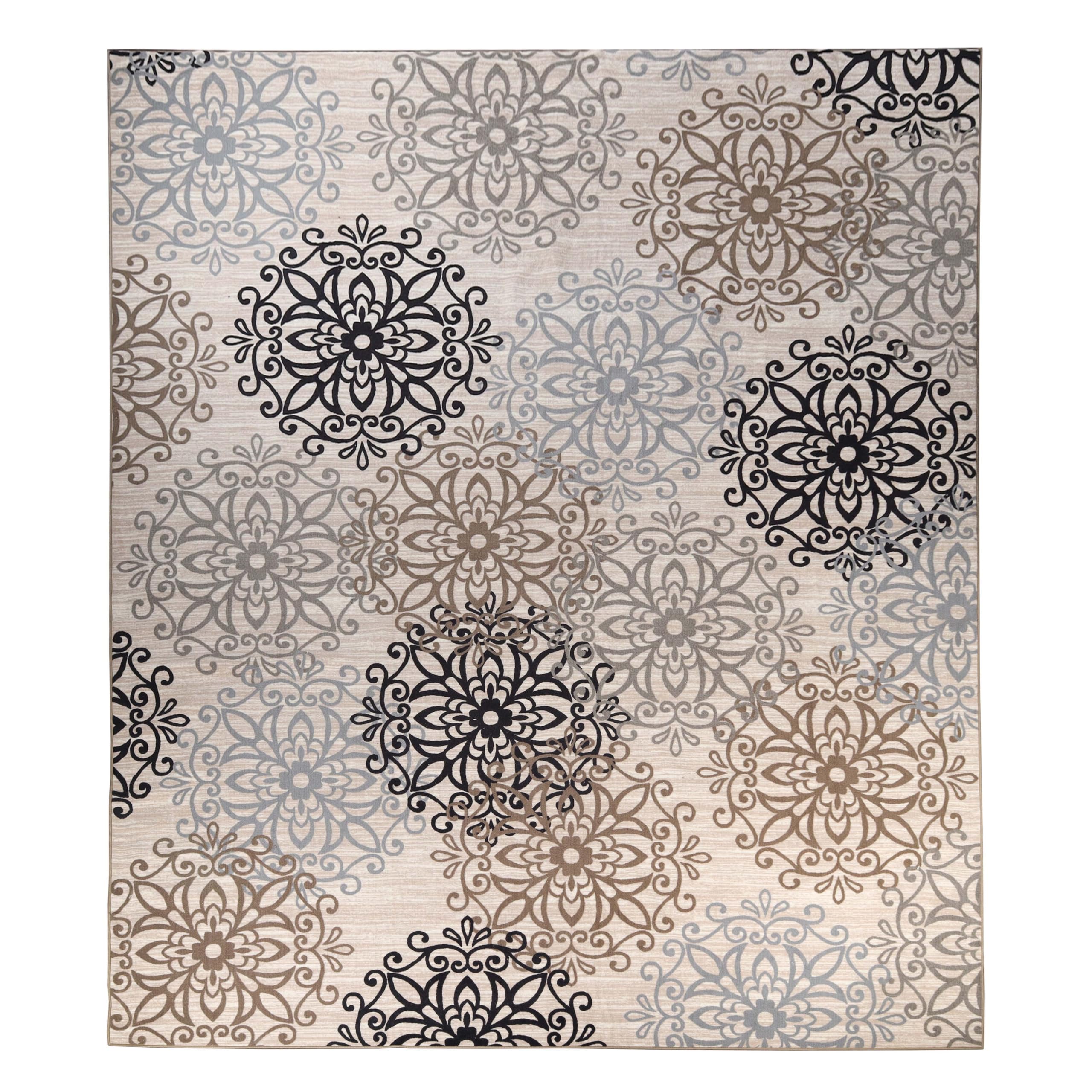 Tapis de salon moderne floral Leigh pour réinventer votre intérieur