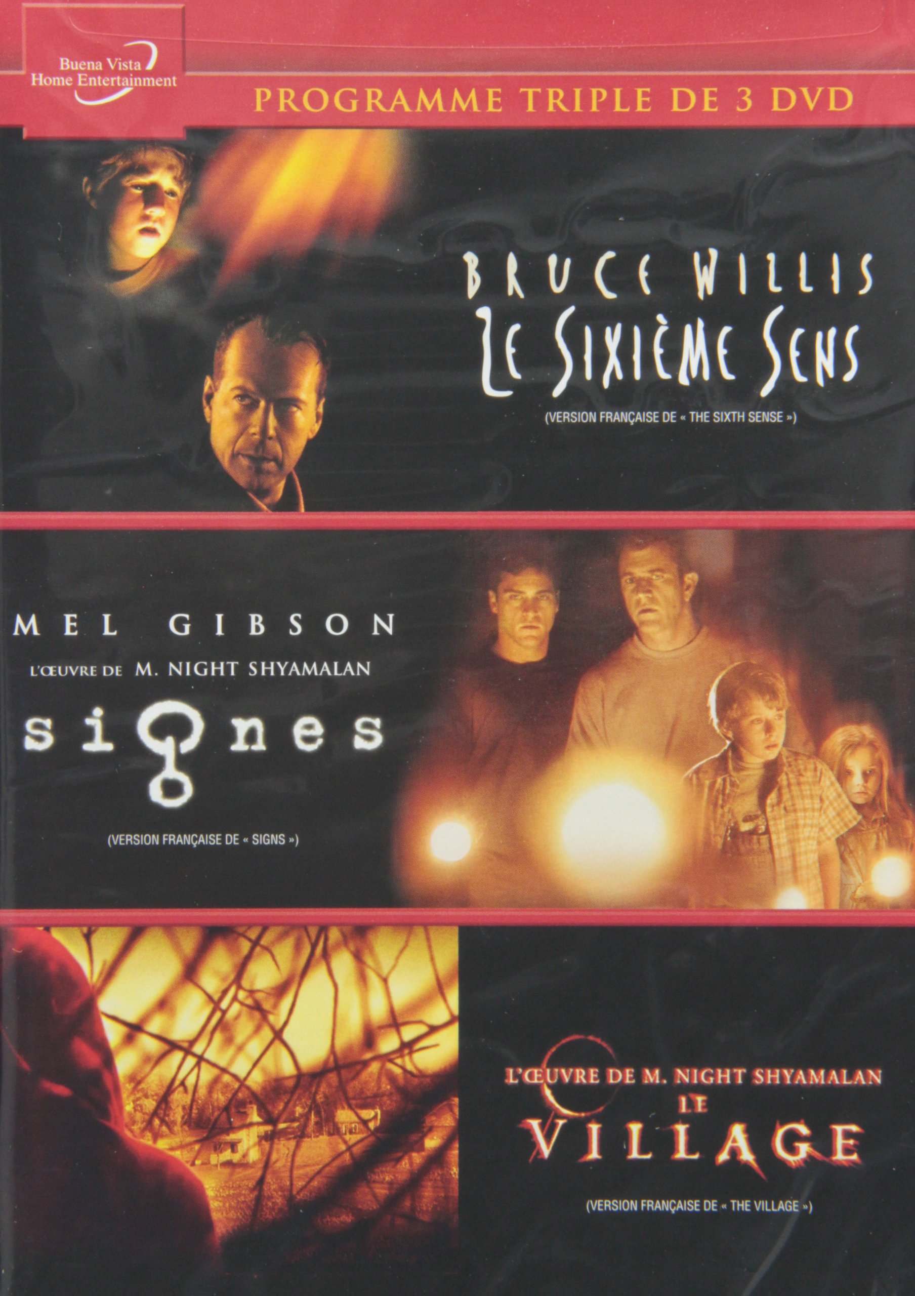 Signs/The Village/The Sixth Sense 3-Movie Collection (Bilingual) [DVD]