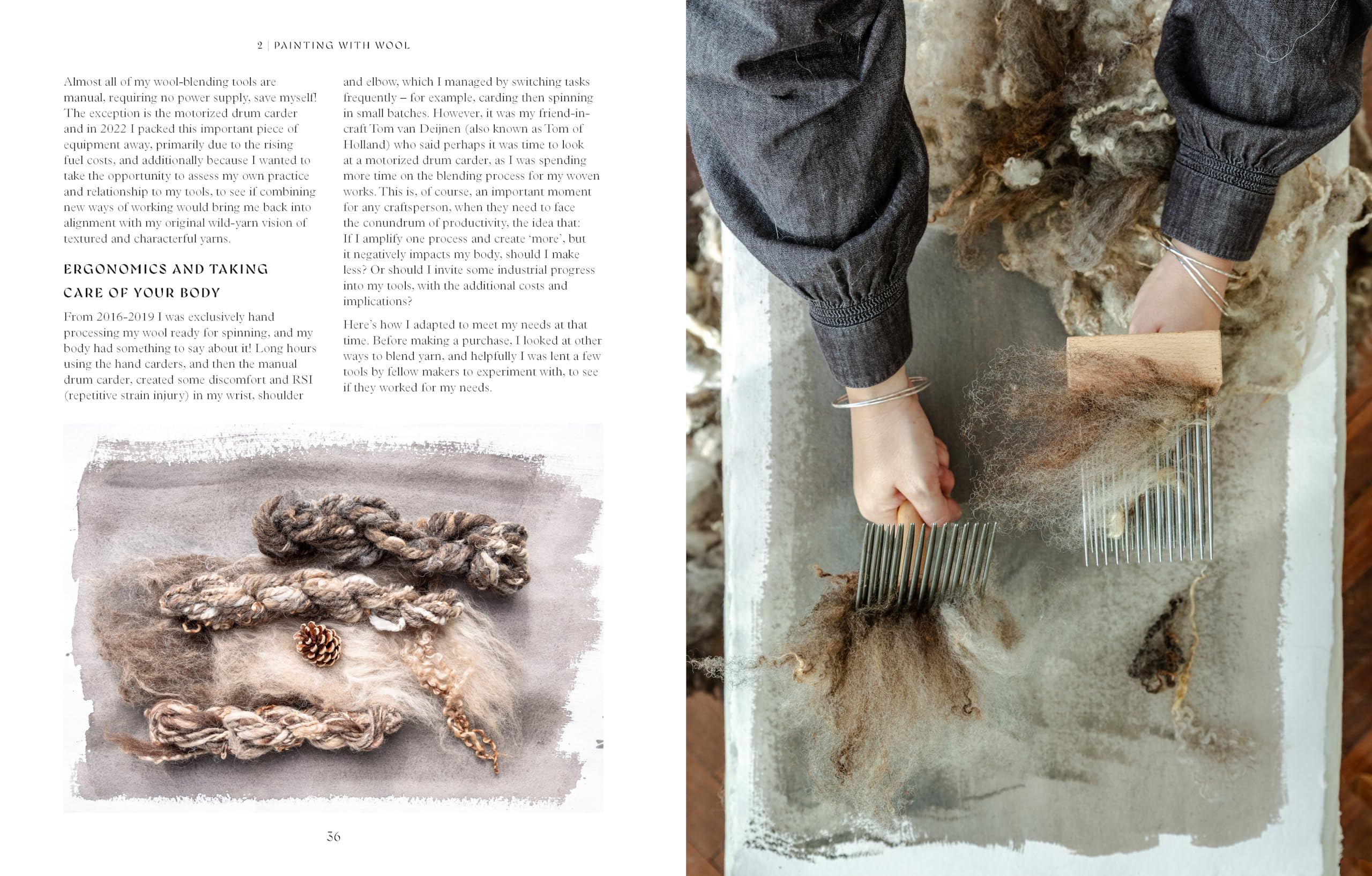 Wild Yarn: Creating Hand-Spun Yarn from Ethical Fibres