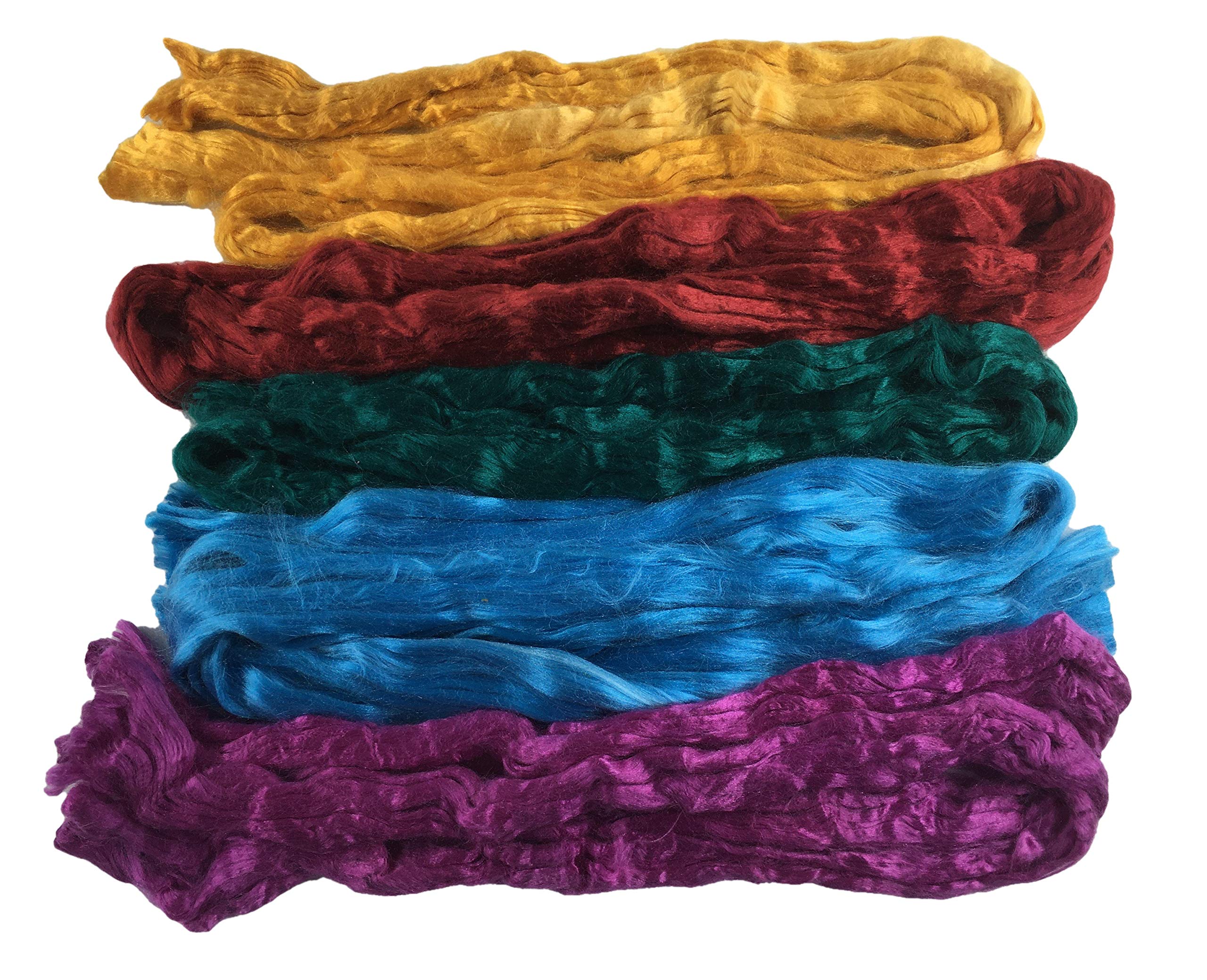 Mulberry Silk - Pack of 5 Different Colous