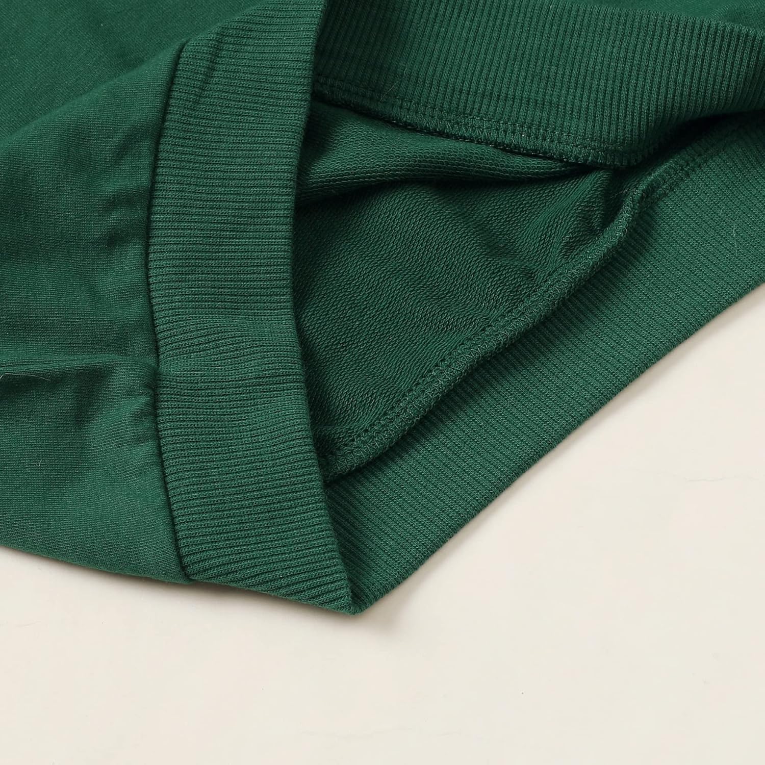 DEFAHN Toddler Baby Boy Girl Clothes Solid Tshirt Short/Long Sleeve Top Pants 2PCS Summer Baby Outfit Set Sweatsuit - Image 4