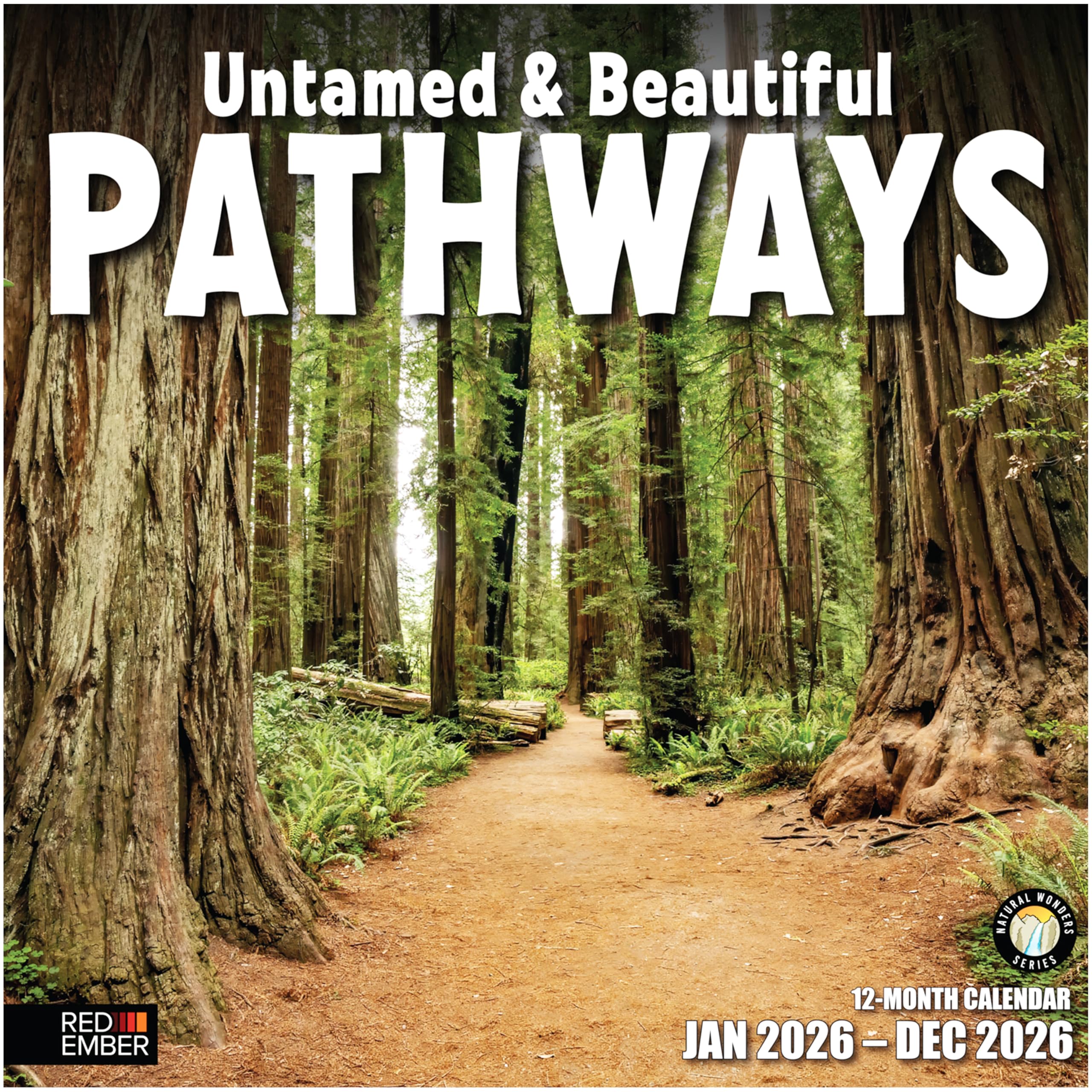 Locker.Ink | Get Ready for Spring 2026 with These Beautiful Wall Calendars RED EMBER Untamed & Beautiful Pathways 2026