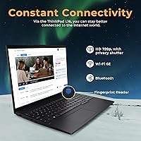 Vista 6 de Lenovo ThinkPad L16 G2 - Laptop con pantalla táctil WUXGA de 16 pulgadas, Intel Core Ultra 5 225U, 8 GB de RAM DDR5, almacenamiento de 1,5 TB