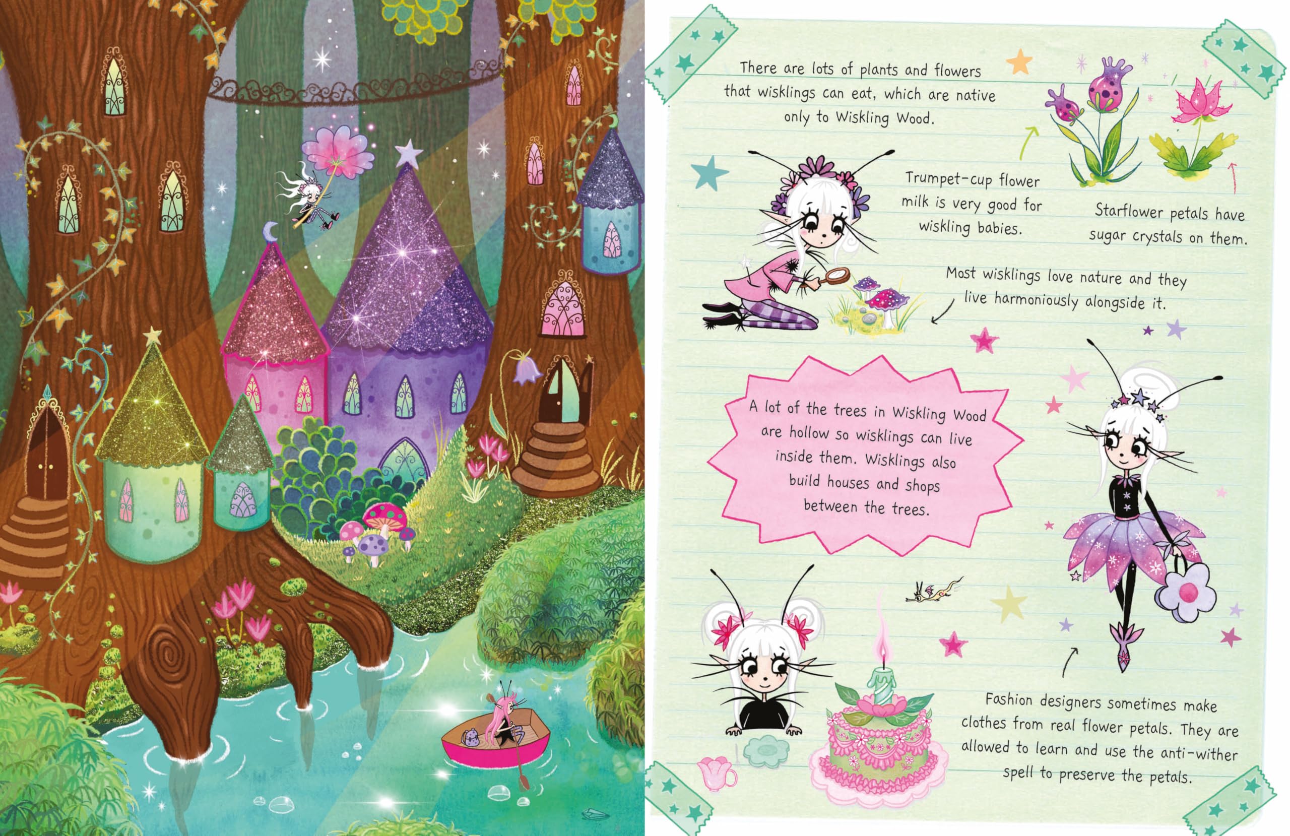 The Diary of Wiska Wildflower: The New School