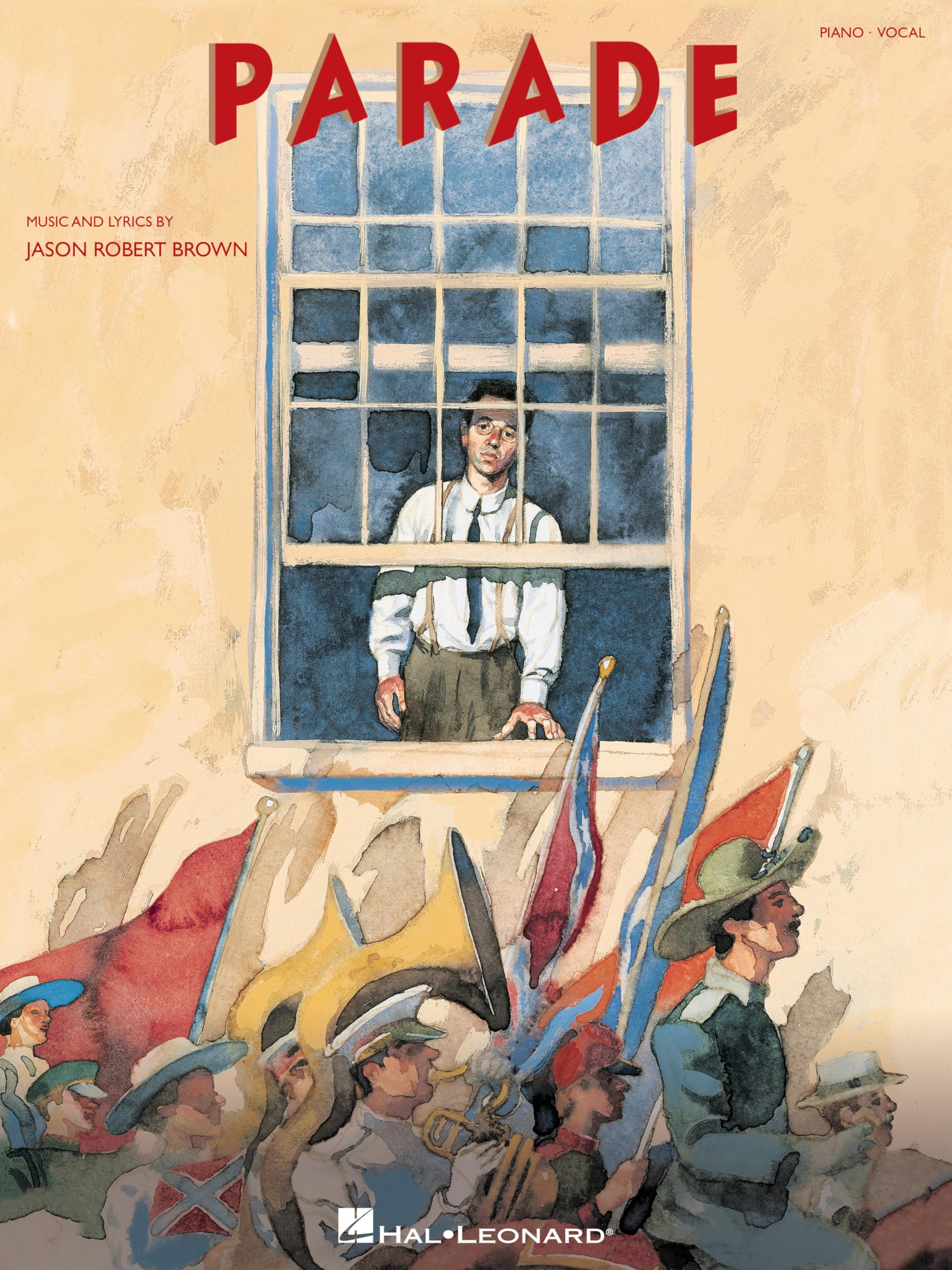 Parade Jason Robert Brown Book [Softcover] Vocal and Piano Hal Leonard