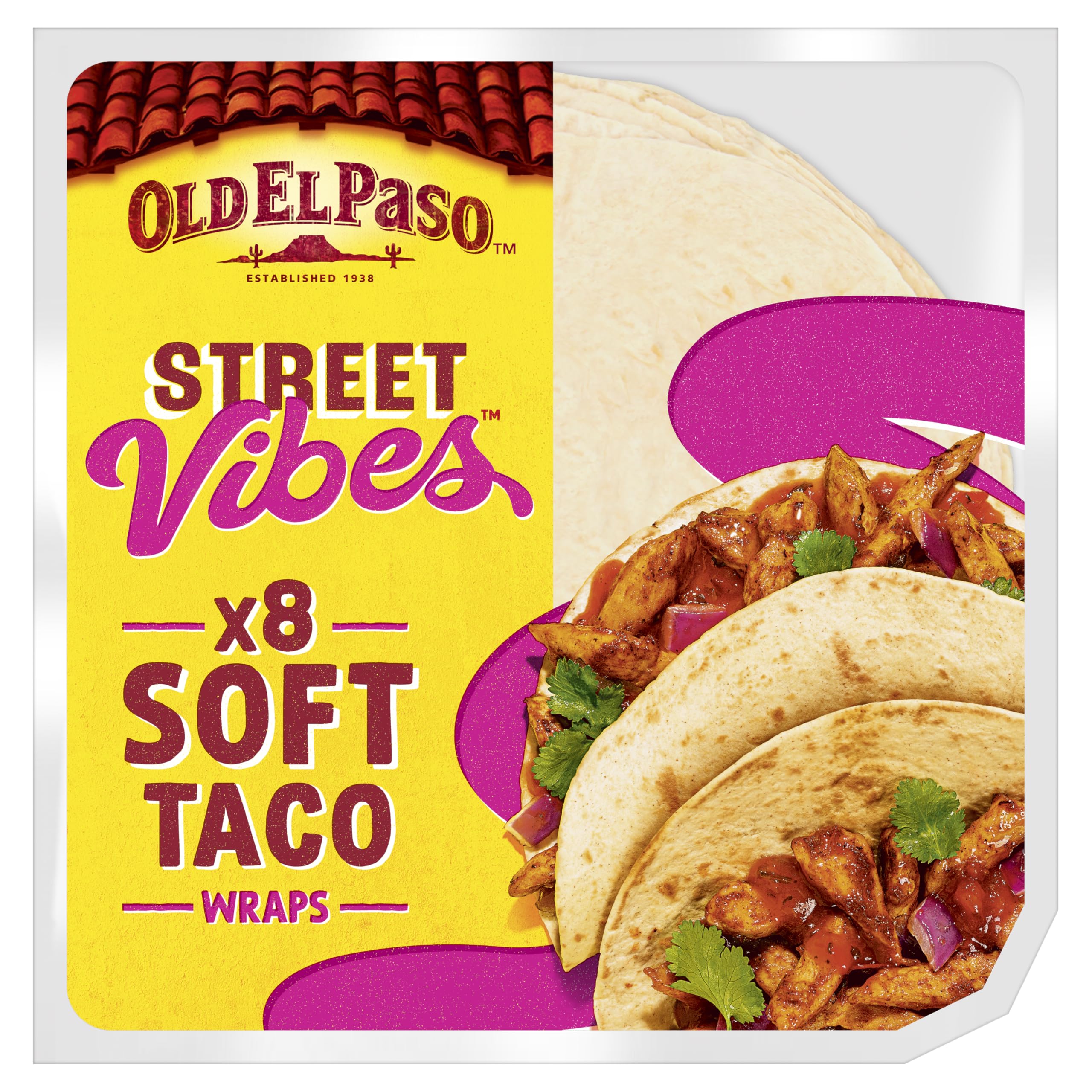 Old El Paso Soft Taco 220g (8 pack)