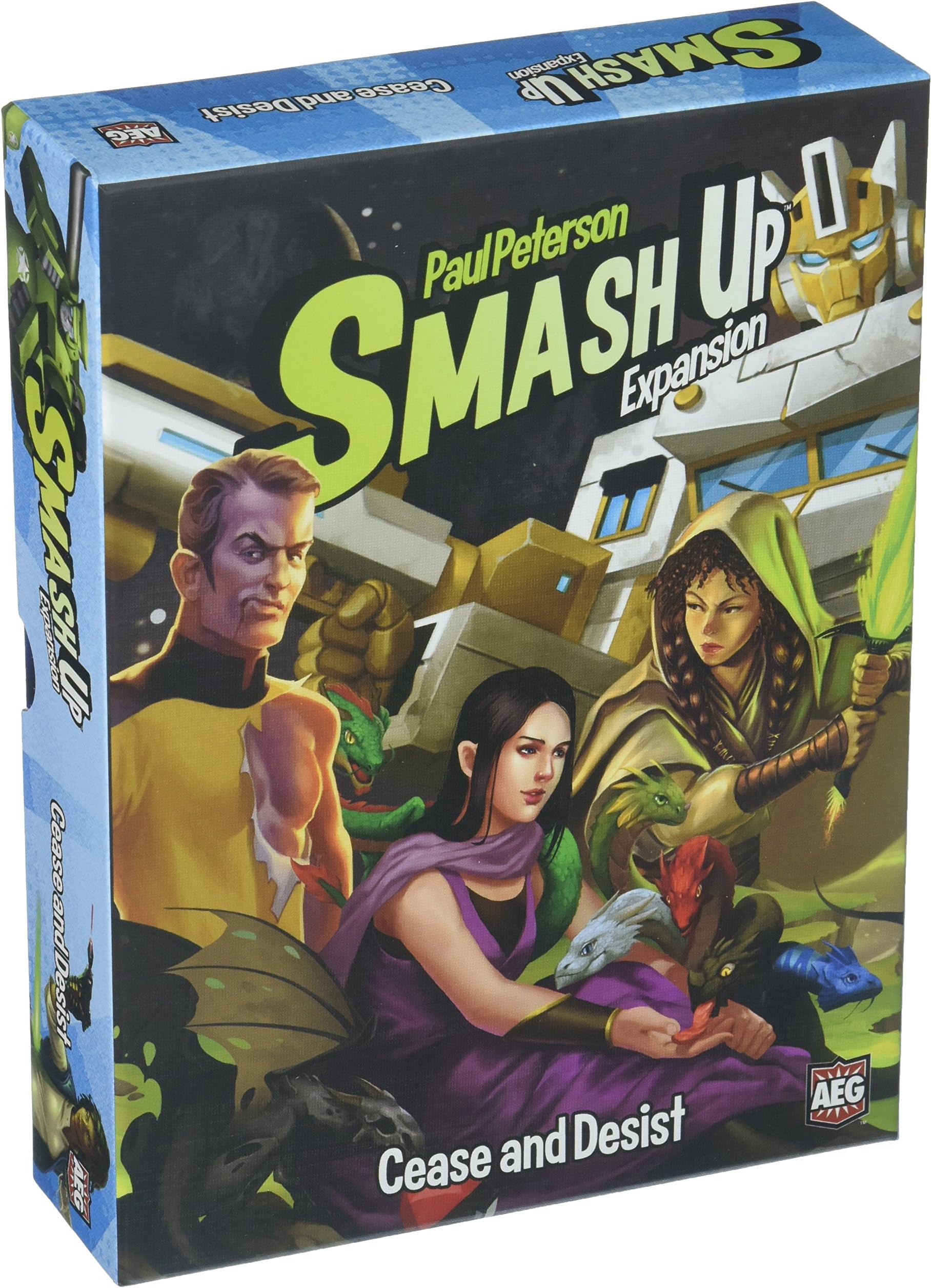 Alderac Entertainment ALD05510 "Smash Up! Cease And Desist" Board Game