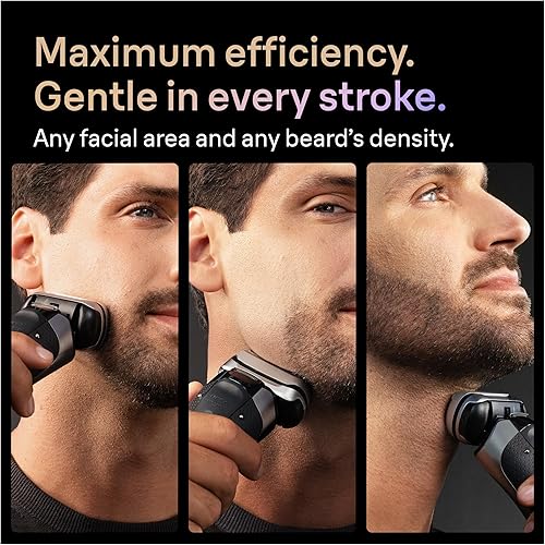 Miniatura 5 de Braun Series 9 PRO+ Electric Shaver, Wet & Dry Razor, Pro SensoAdapt, 6in1 SmartCare Center, 9697CC, Silver