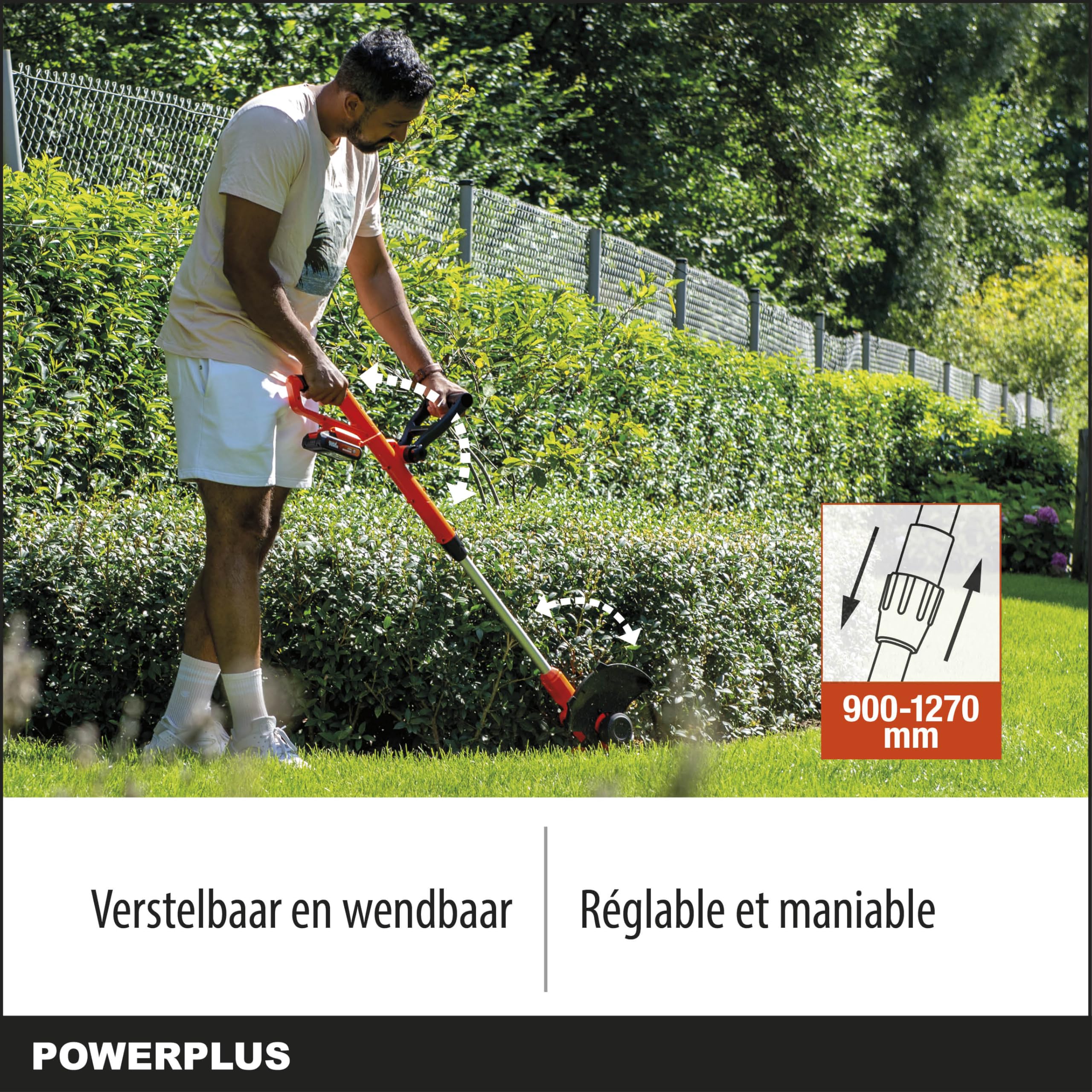 Powerplus Desbrozadora multifunción