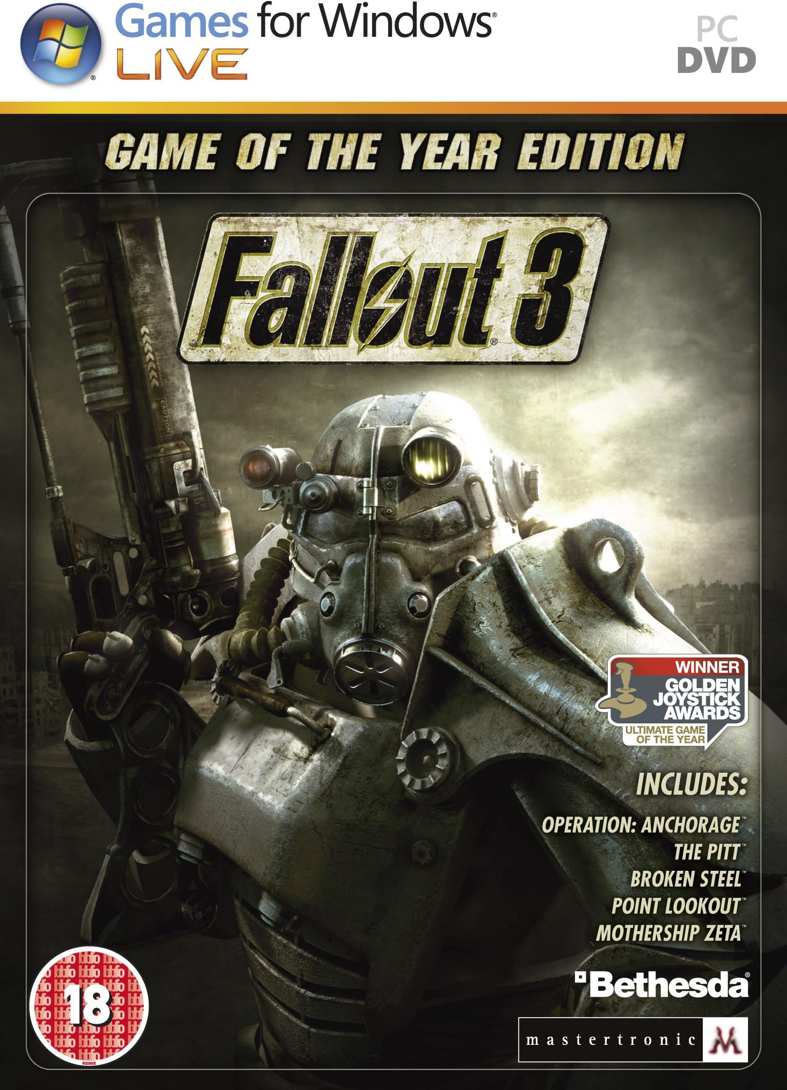 FALLOUT 3: GAME OF THE YEAR EDITION