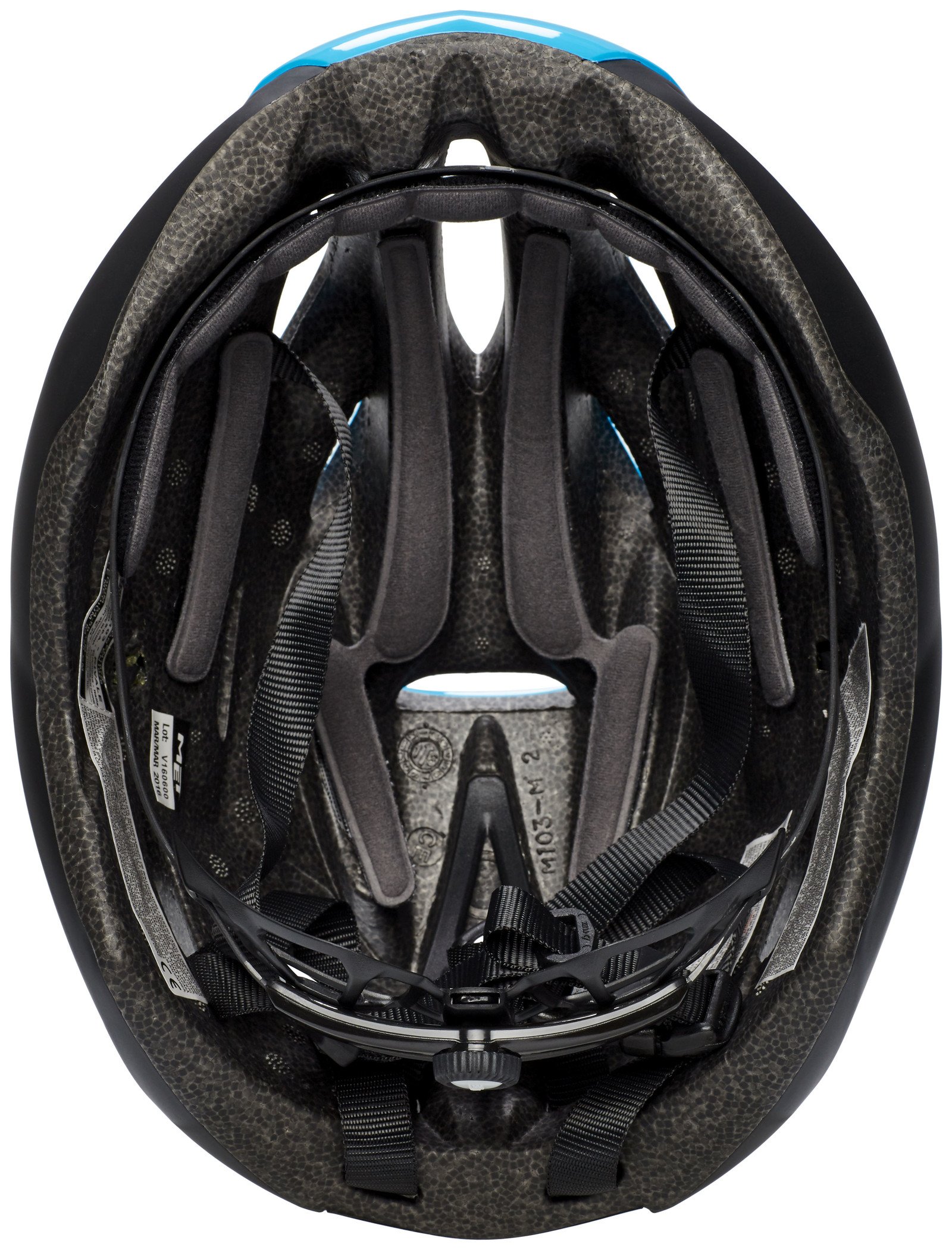Kask MET RIVALE niebieski/czarny