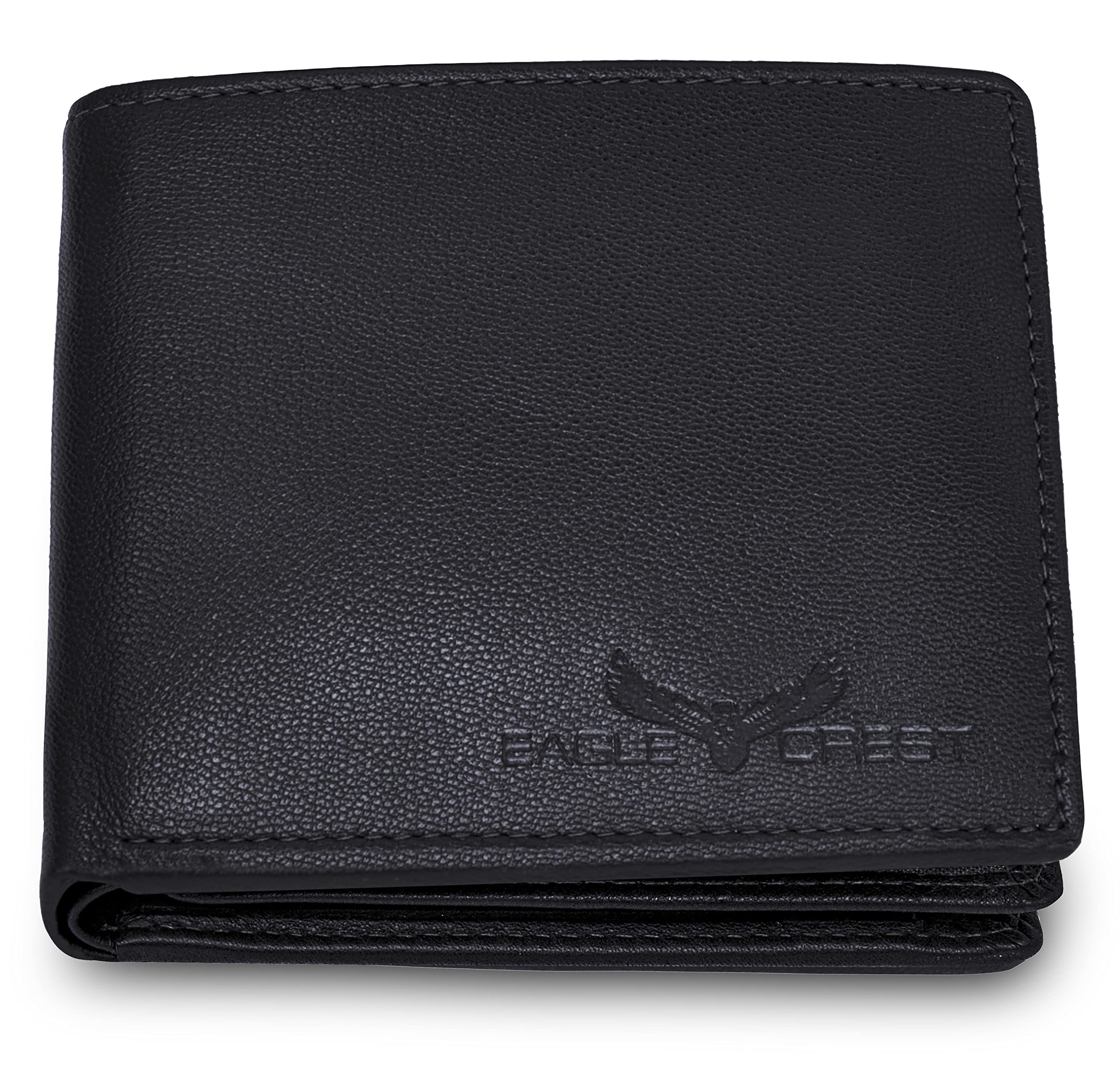 Eagle Crest Felix Black Leather Wallet for Men