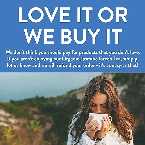 Vista 143 de FGO Té de menta orgánico, 100 unidades, bolsitas de té ecológicas, sin cafeína, el embalaje puede variar (paquete de 1)