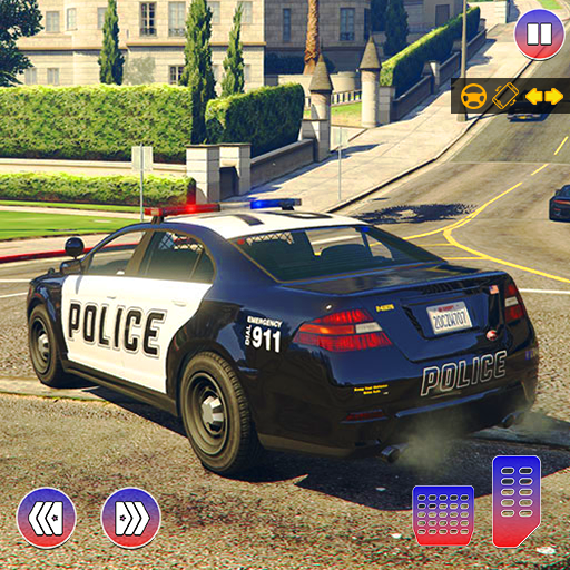 Polizeiauto-Fahrsimulator Cop Games – Echte Gangster-Verfolgungsjagd-Autospiele