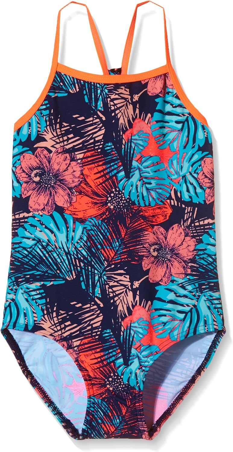 NAME IT Mädchen Badeanzug Nkfzaid - Trendiger Schwimmanzug Für Kleine Wasserratten