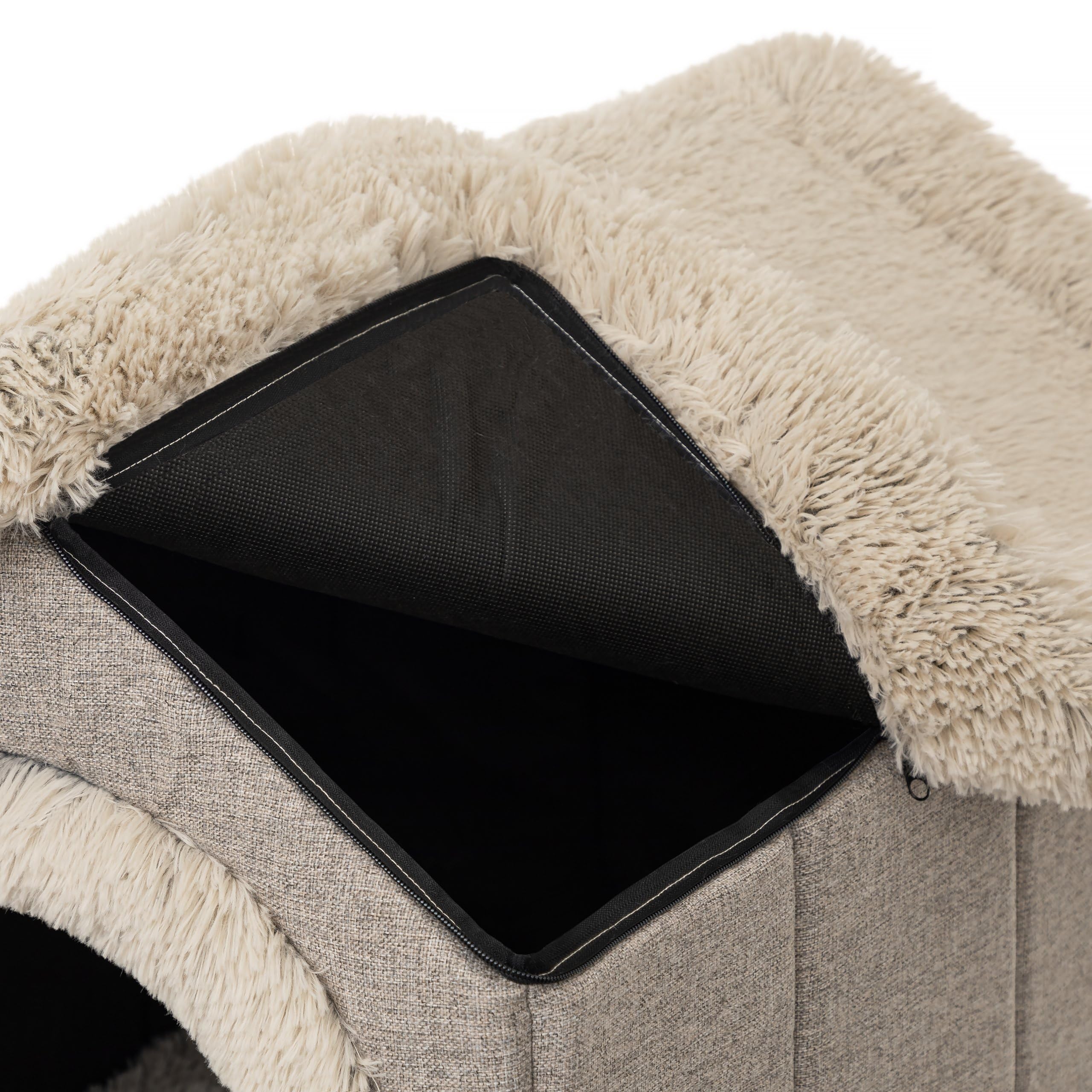 PillowPrim Cuccia per animali domestici, cuccia per cani, cuccia per cani, cuccia per gatti, cuscino per gatti, 38 x 44 x 45 cm