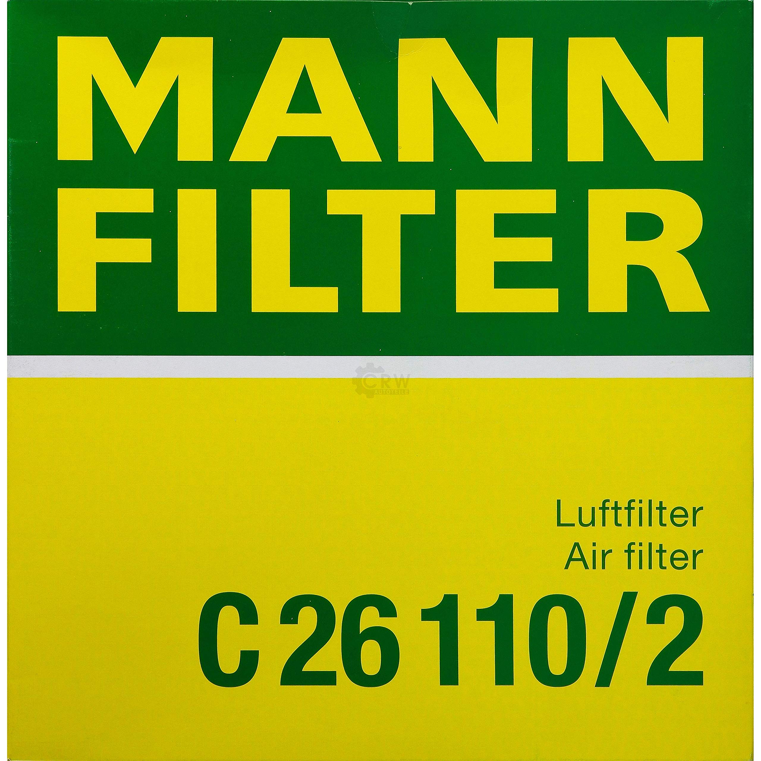 Paquete de inspección Kit de mantenimiento de filtros con filtro de aceite HU 934 x, filtro de aire C 26 110/2, filtro de combustible WK 822/3, filtro de habitáculo CU 2545, tornillo de