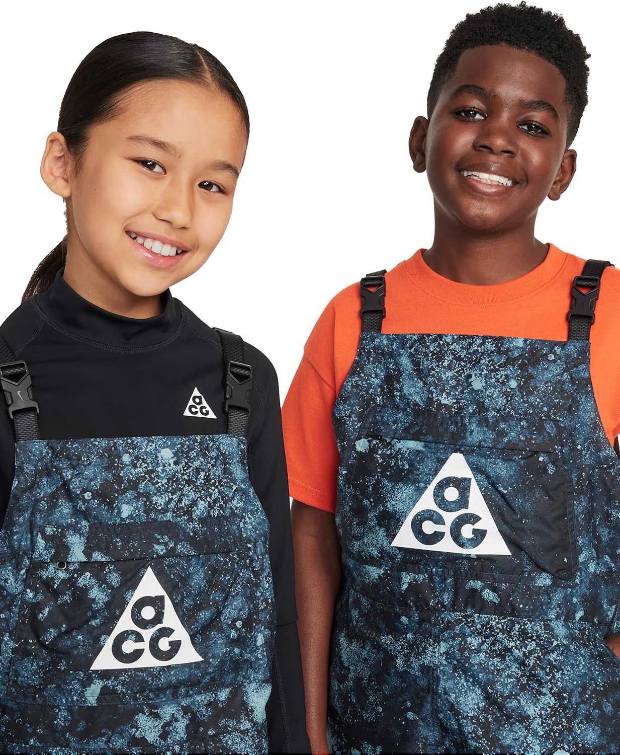 Nike ACG Rope de Dope Big Kids Therma-FIT ADV Overalls (FV0416-464, Denim Turquoise/Armory Navy/Black)