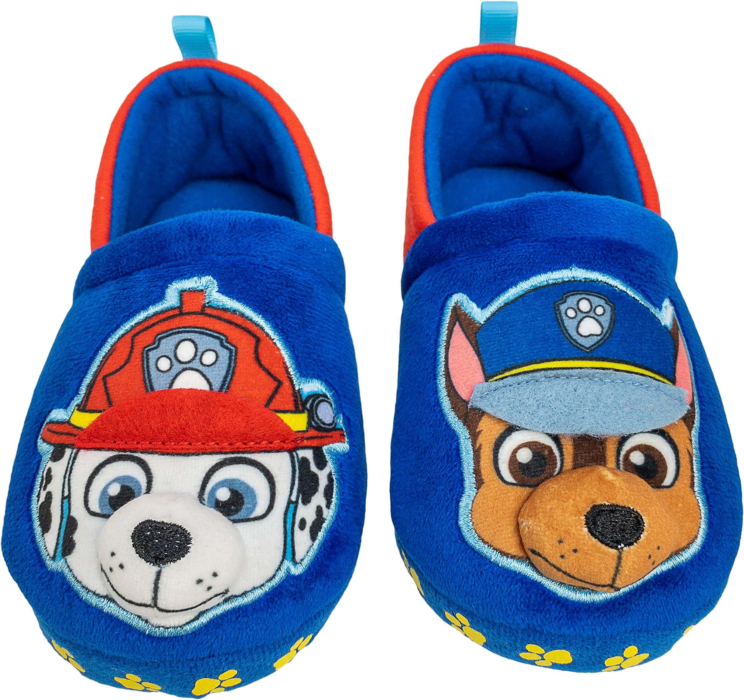 Paw PatrolToddler Slippers,Chase Marshall,Skye Everest Plush Slipper, Toddler Size 5/6 to 11/12